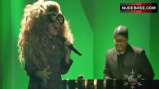 3. Lady Gaga Upskirt on Stage – Lady Gaga & The Muppets' Holiday Spectacular