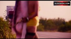 8. Lady Gaga Sexy in Corset and Stoсkings – Machete Kills