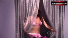 1. Jana Kramer Tit in Bikini Bra – One Tree Hill