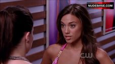 8. Jana Kramer Tit in Bikini Bra – One Tree Hill