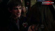 5. Marie Avgeropoulos Striptease Scene – Harper'S Island