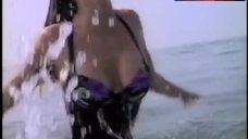 Vanessa Angel Sexy in Swimsuit – Baywatch