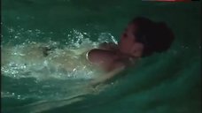 2. Jessica Burciaga Topless in Pool – The Girls Next Door