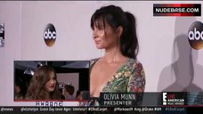 3. Olivia Munn Side Boob – E! Live From The Red Carpet