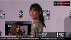 4. Olivia Munn Side Boob – E! Live From The Red Carpet
