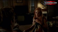 6. Deborah Ann Woll Sexy in Сorset and Stockings – True Blood