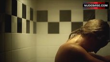 1. Zoe Bell Nude under Shower – Angel Of Death