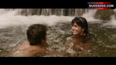 10. Camilla Belle Swim in River in Lingerie – Sundown