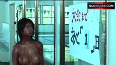 5. Sasa Handa Nude Bloodied Body – Attack Girls' Swim Team Versus The Undead