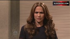 1. Kristen Wiig Hot in Coconut Bra – Saturday Night Live