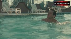 3. Lauren Weedman Hot Scene in Pool – Looking