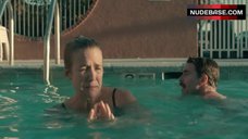 4. Lauren Weedman Hot Scene in Pool – Looking