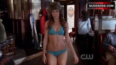 8. Shantel Vansanten in Blue Bikini – One Tree Hill