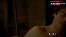 8. Nina Dobrev Sex in Hayloft – The Vampire Diaries