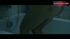 6. Rooney Mara Full Nude in Shower – The Girl With The Dragon Tattoo