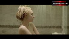 7. Juno Temple in Shower – The Brass Teapot