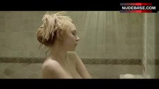 8. Juno Temple in Shower – The Brass Teapot