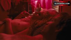 Juno Temple Shows Butt and Tits  – Vinyl