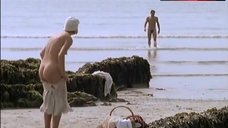 4. Caroline Langrishe Naked on Beach – Mosley