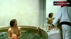 7. Raquel Evans Naked in Round Bathtub – Linda