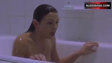 2. Kari Wuhrer Shows Naked Boob in Bathtub – Hellraiser: Deader