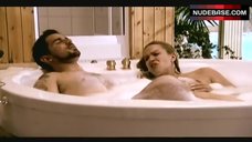 5. Zoe Lucker Shows Nipple in Bathtub – Footballers' Wives