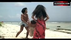 9. Manuia Taie Full Nude on Beach – Pacific Banana