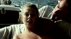 6. Viola Simoncioni Topless Scene – Club Vacanze