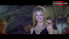 7. Sarah Michelle Gellar in Black Swimsuit – I Know What You Did Last Summer