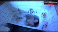 2. Tuva Novotny Shows Tits in Bath – Slim Susie