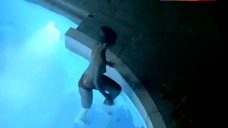 6. Tuva Novotny Topless in Pool – Stoned