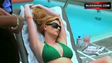 7. Diora Baird in Green Bikini – Shark