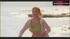 2. Katherine Heigl in Green Sports Bra – Wuthering Heights