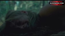 4. Sara Paxton Rape Scene in Forest – The Last House On The Left