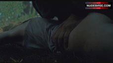 5. Sara Paxton Rape Scene in Forest – The Last House On The Left