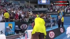 6. Venus Williams Up Skirt – 2010 Australian Open