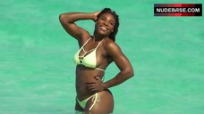 3. Serena Williams Posing in Hot Bikini – Sports Illustrated: Swimsuit 2017