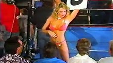 8. Traci Lords in Pink Bikini – Foxy Boxing