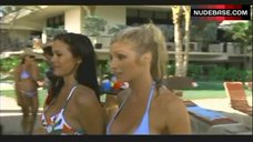 9. Brande Roderick Sexy in Blue Bikini – Baywatch: Hawaiian Wedding