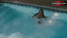 5. Tasha Smith in Bikini in Pool – Jumping The Broom