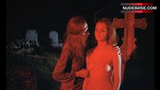 2. Sandra Julien Lying Nude on Gravestone – Le Frisson Des Vampires
