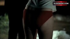 9. Lisa Chappell Ass in Red Panties – Crossbow