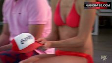 4. Sexy Katie Aselton in Bikini – The League