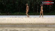 6. Polina Agureyeva Nude on Wild Beach – Euphoria