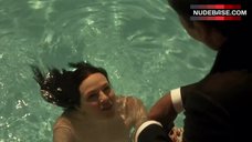 4. Jessica Marais Nude in Pool – Magic City