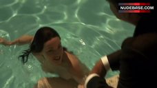 9. Jessica Marais Nude in Pool – Magic City