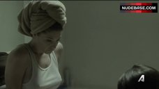 8. Ashley Greene Hard Nipples – Rogue