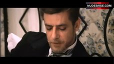 5. Laura Antonelli Lying Naked on Bed  – L' Innocente