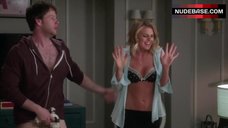 5. Eliza Coupe Sexy in Bra – The Mindy Project
