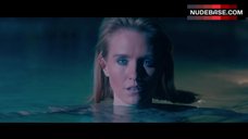 10. Nicky Whelan Swims Topless in Pool – Inconceivable